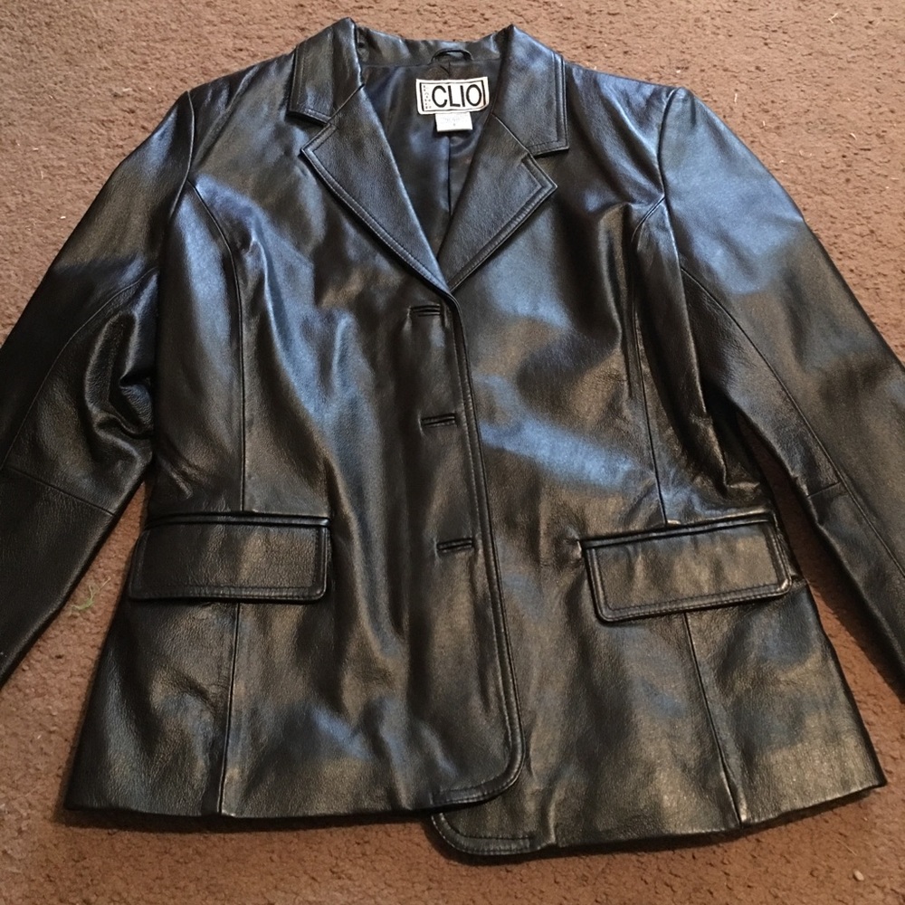Women’s Clio leather jacket size 8